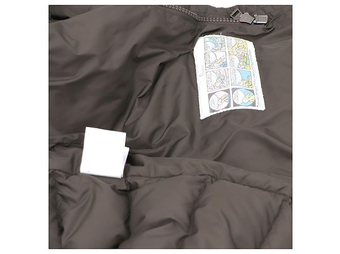 Moncler Giacca imbottita da uomo in kaki Marrone - vista 10