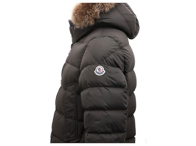 Moncler Giacca imbottita da uomo in kaki Marrone - vista 6