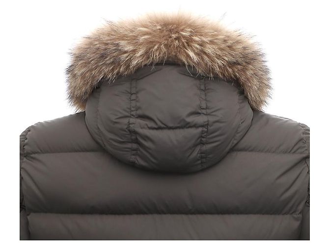 Moncler Giacca imbottita da uomo in kaki Marrone - vista 7