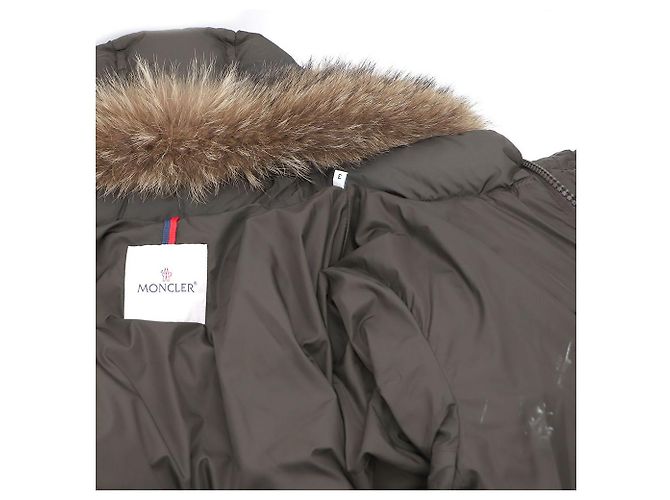 Moncler Giacca imbottita da uomo in kaki Marrone - vista 9