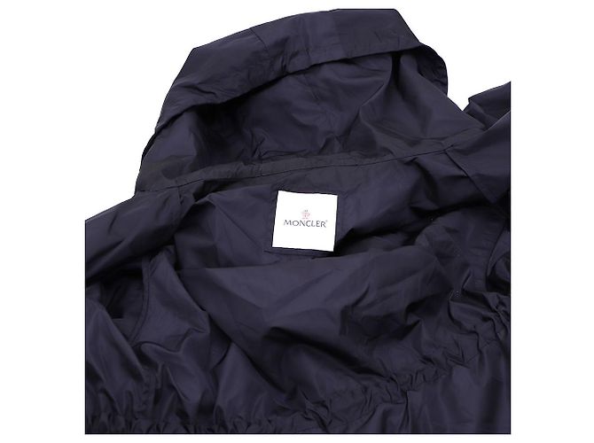 Moncler Windbreaker Hoodie Zip-Up Jacket Blue - view 9