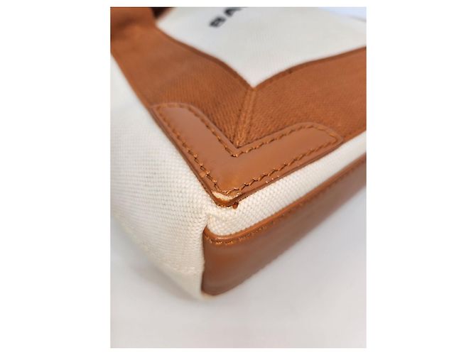 Balenciaga Cabas XS Camel Tote e Borsa a Spalla Marrone - vista 23