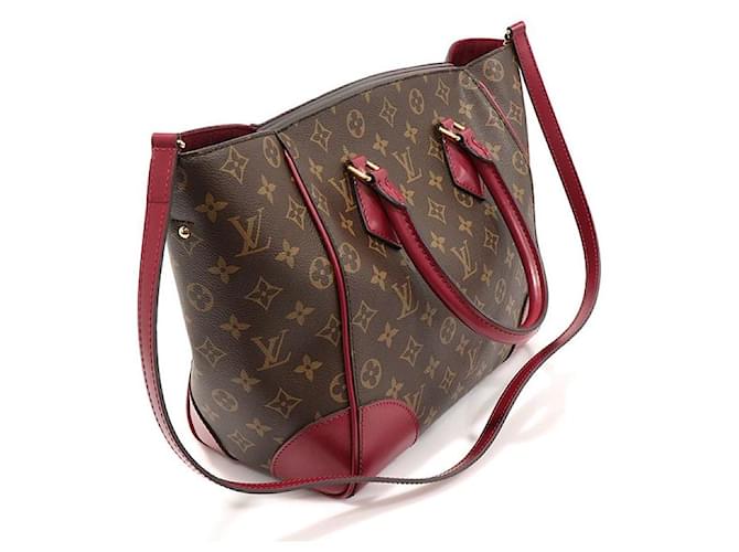 Louis Vuitton Monogram Canvas Fuchsia Phoenix MM Marrone - vista 3