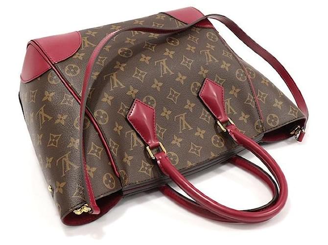Louis Vuitton Monogram Canvas Fuchsia Phoenix MM Marrone - vista 4