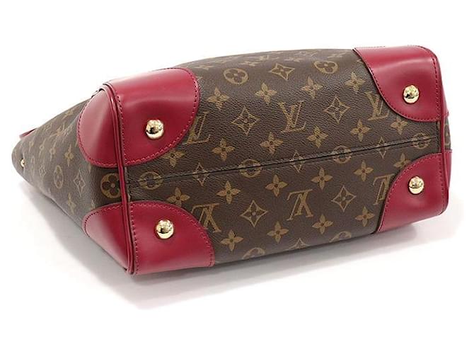 Louis Vuitton Monogram Canvas Fuchsia Phoenix MM Marrone - vista 5