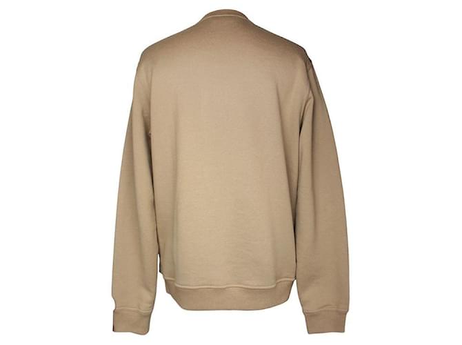 Hermès Dunkelbeiger Sweatshirt für Herren Braun - Ansicht 2