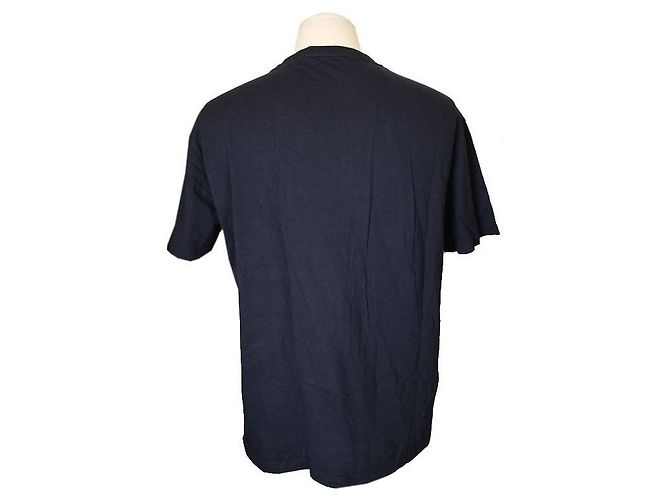 Bally Navy Logo Baumwoll-T-Shirt für Herren Blau - Ansicht 3