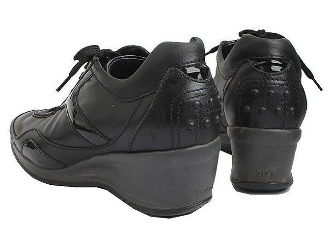 Tod's Sneakers alte nere Nero - vista 4