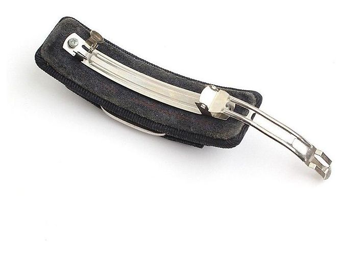 Salvatore Ferragamo Fermaglio per capelli Vara nero - vista 3