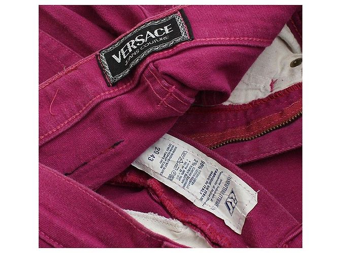 Versace Fuchsia Jeanshose Pink - Ansicht 3