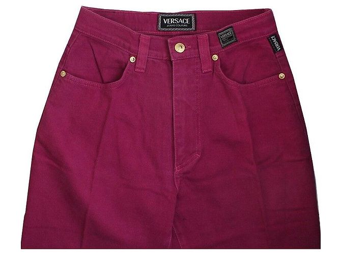 Versace Fuchsia Jeanshose Pink - Ansicht 4