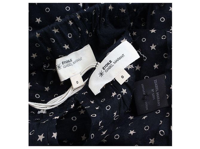Conjunto de top corto y pantalones de algodón Isabel Marant Étoile Negro - vista 5