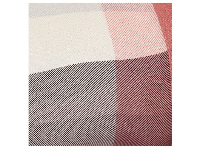 Burberry Zweifarbiger Seidenschal Schwarz - Ansicht 5