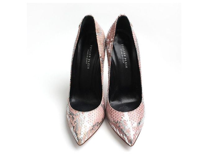 Décolleté con tacco alto Rose Python Philipp Plein Rosa - vista 2