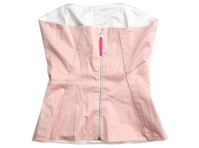 Dolce & Gabbana Top bustier tube rosa claro Dolce Gabbana Roja - vista 2