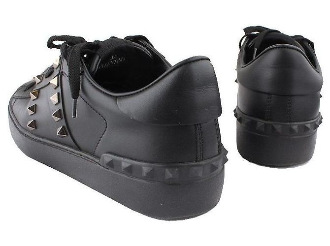 Valentino Sneakers Rockstud Untitled Hidden Open Nero - vista 5