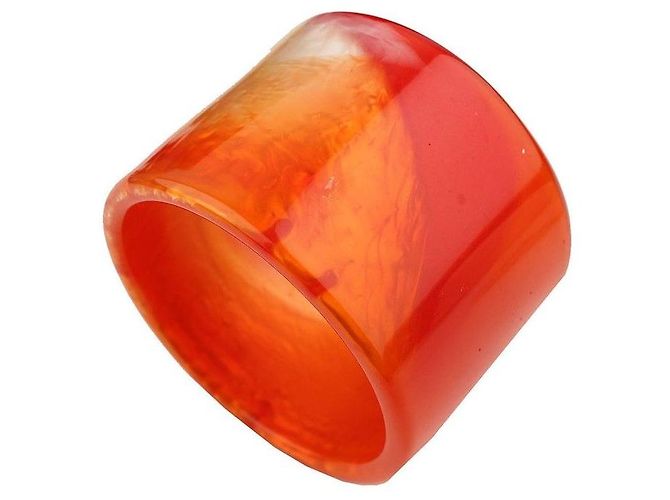 Bracciale rigido Armani Red Multi Black Logo Rosso - vista 4