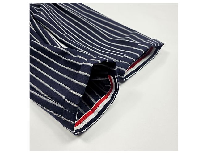 Thom Browne Pantalones de mohair a rayas para mujer Azul - vista 5