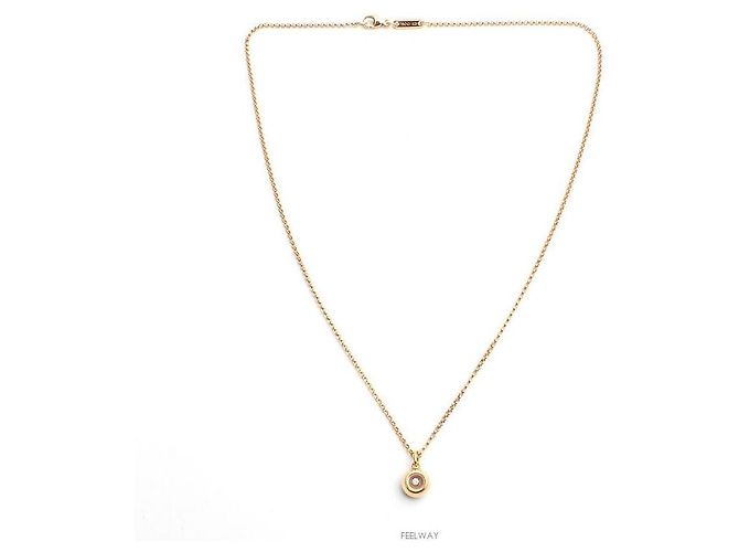 Chopard Collar Moving Diamond Rose Gold Negro - vista 2