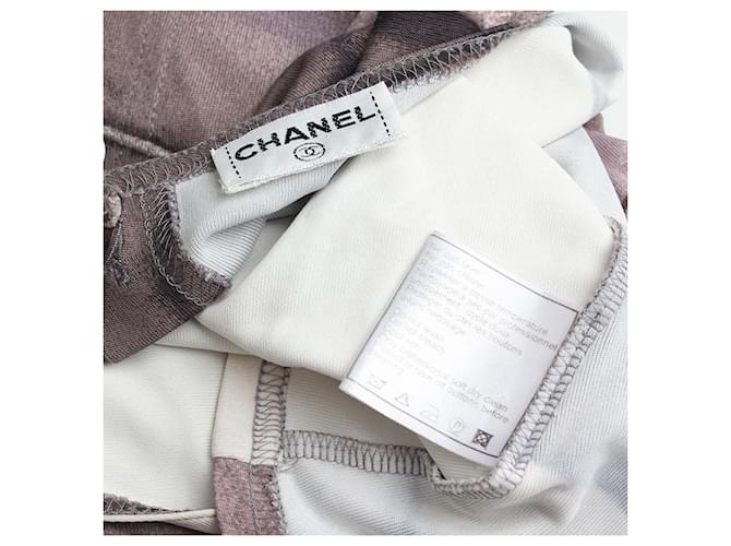 Chanel Crop top de jersey Castaño - vista 3