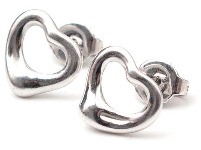 Tiffany & Co Orecchini Tiffany Silver Open Heart Multicolore - vista 2