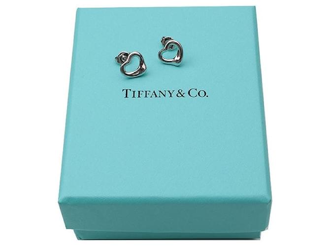 Tiffany & Co Orecchini Tiffany Silver Open Heart Multicolore - vista 5