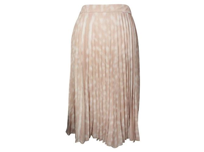 Burberry Falda plisada con estampado beige Castaño - vista 2