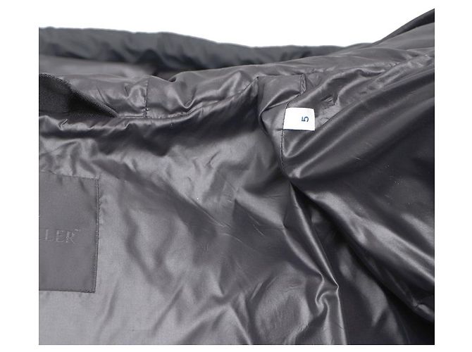 Moncler FUSSA Men's Long Down Jacket Black - view 20