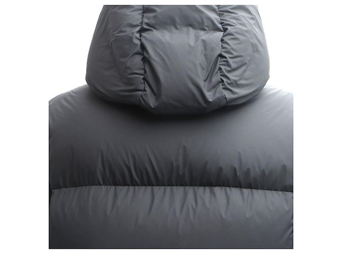 Moncler FUSSA Men's Long Down Jacket Black - view 6