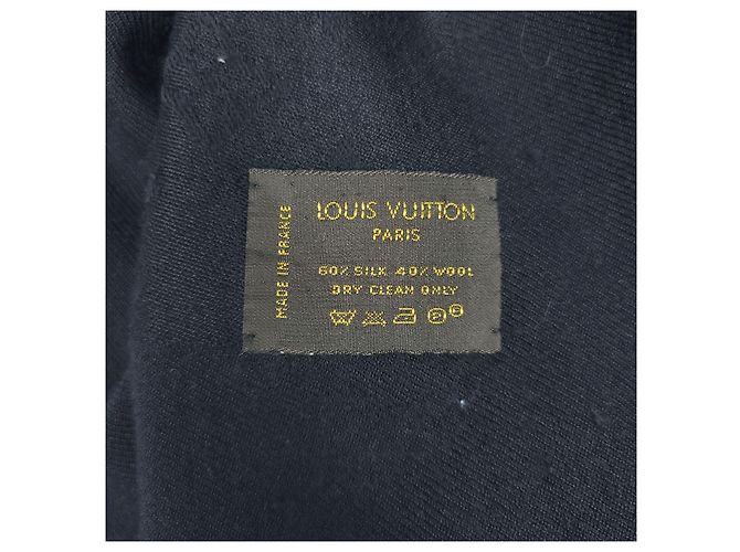 Louis Vuitton Schal Monogramm Schwarz - Ansicht 6