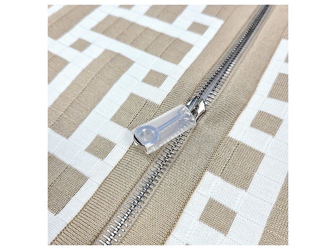 Hermès Conjunto de dos piezas Mosaic Beige Toast Castaño - vista 5