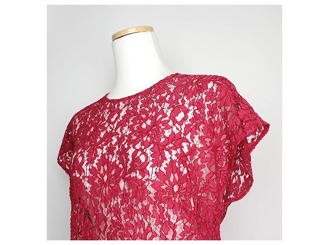 Top de encaje rojo Rosso de Dolce & Gabbana Roja - vista 4