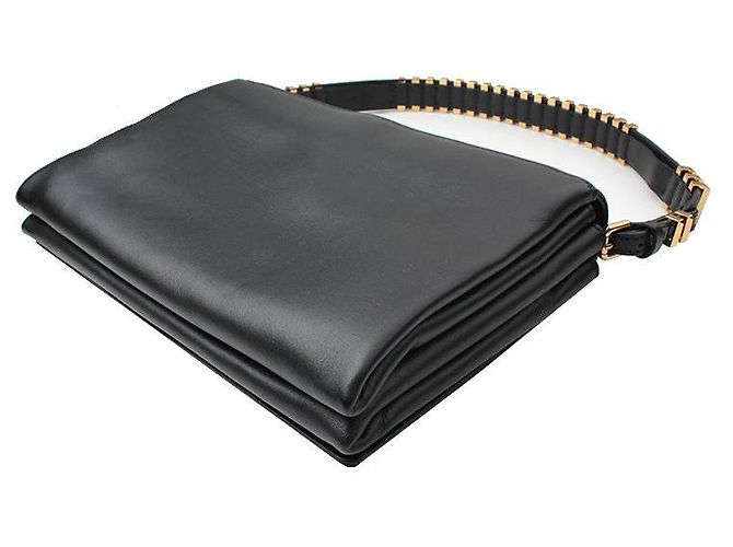 MCM Borsa a tracolla e clutch in lucertola Marrone - vista 4