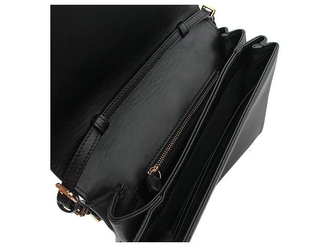 MCM Borsa a tracolla e clutch in lucertola Marrone - vista 5