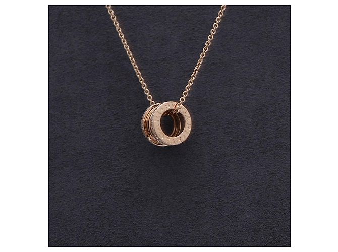 Collana Bulgari con pavé di diamanti Nero - vista 2