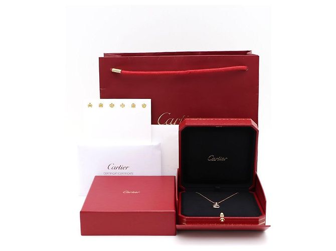 Cartier Collar Trinity Diamond Negro - vista 7