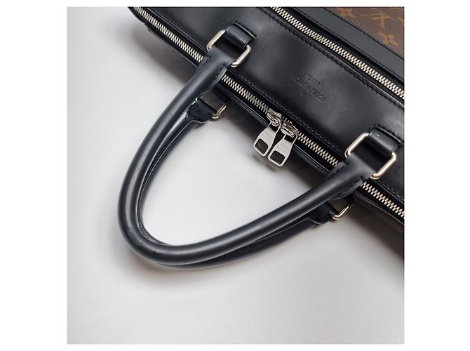 Louis Vuitton Pasta de Documentos Jour Monogram Macassar Briefcase - vista 11