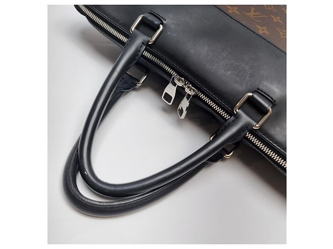 Louis Vuitton Pasta de Documentos Jour Monogram Macassar Briefcase - vista 13