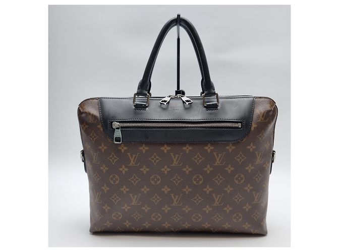 Louis Vuitton Pasta de Documentos Jour Monogram Macassar Briefcase - vista 2