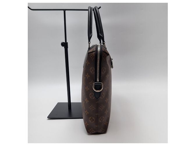 Louis Vuitton Pasta de Documentos Jour Monogram Macassar Briefcase - vista 8