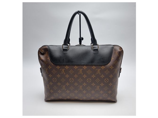 Louis Vuitton Pasta de Documentos Jour Monogram Macassar Briefcase - vista 9
