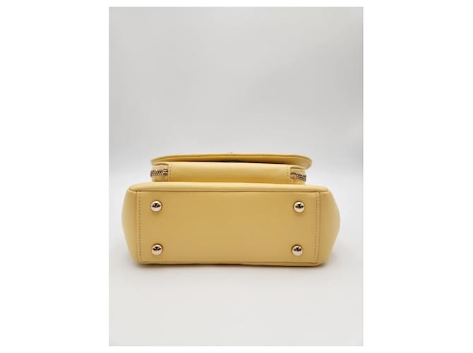 Chanel Business Affinity Small Arancione - vista 5