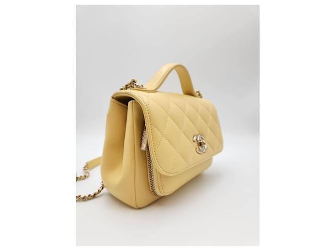 Chanel Business Affinity Small Arancione - vista 9