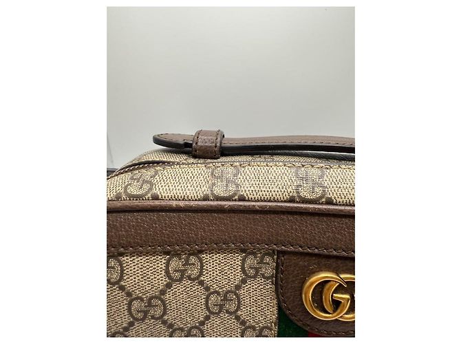 Gucci Piccola borsa a tracolla Ophidia Supreme Multicolore - vista 11