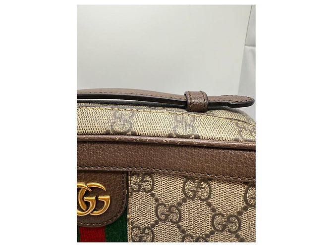 Gucci Piccola borsa a tracolla Ophidia Supreme Multicolore - vista 8