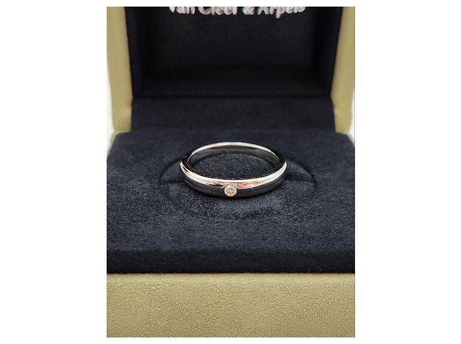 Van Cleef & Arpels Fede Van Cleef Arpels New York Wedding Band PT Years Multicolore - vista 2