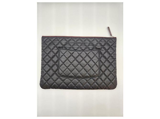 Chanel Clutch Classic Large Caviar Multicolore - vista 8