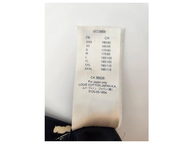 Louis Vuitton Kurzärmeliges Strickhemd Discharge Zustand Schwarz - Ansicht 13