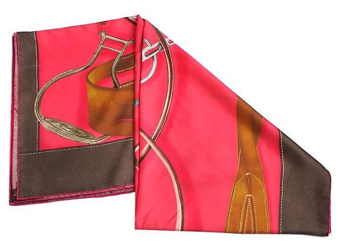 Hermès Seidenschal Care Magbelt Mehrfarben - Ansicht 2