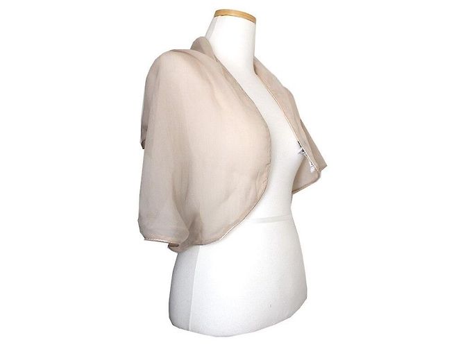 Sciarpa in seta Armani Collegioni Sand Beige Marrone - Ansicht 2